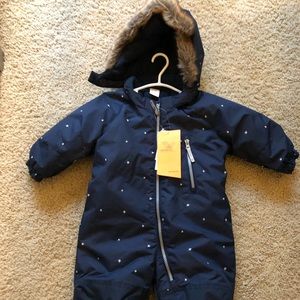 h&m baby snowsuit